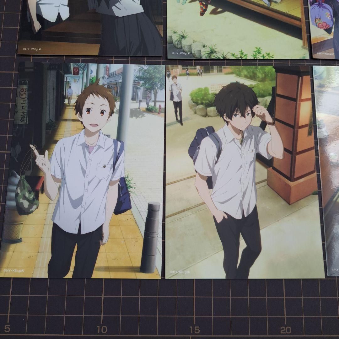 氷菓　ゲーマーズ　10周年 ミュージアム限定ブロマイド16枚セット