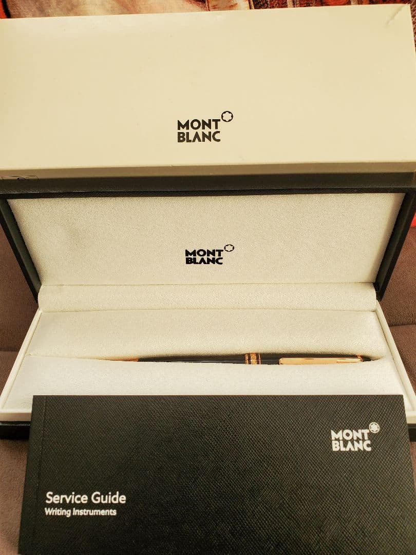 MONTBLANC　ボールペン マイスターシュテュック レッドゴールド　未使用！