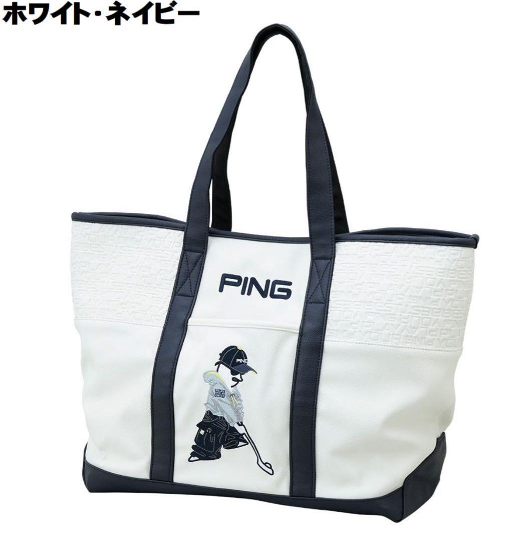 PING ピンゴルフ Mr.PING ストリートカジュアルトートバッグ