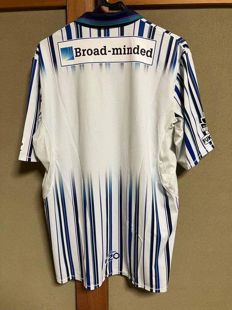 アビスパ福岡　20周年記念ユニフォーム　ATHLETA XXO