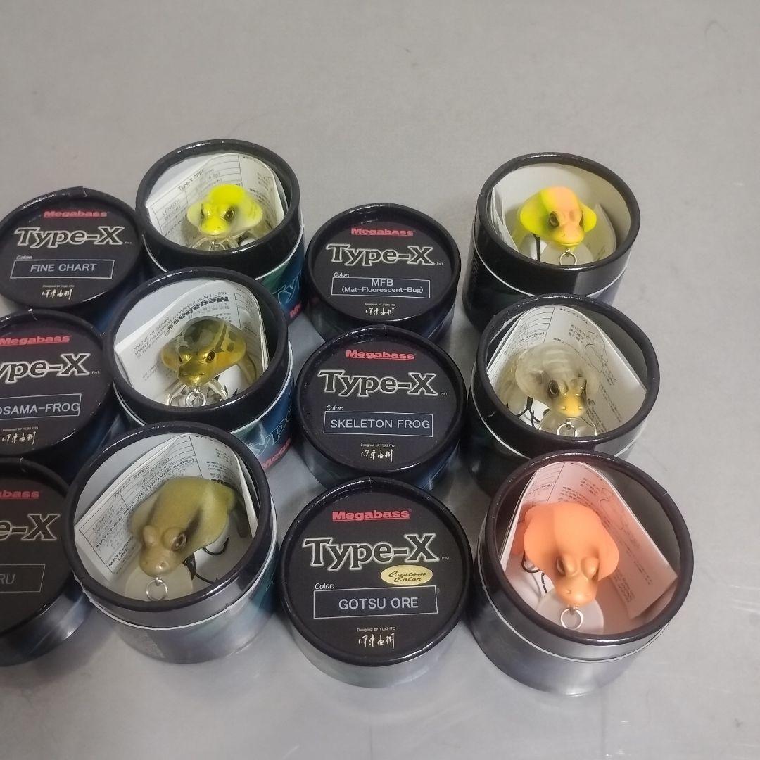 ルアー・フライ Megabass Type-X