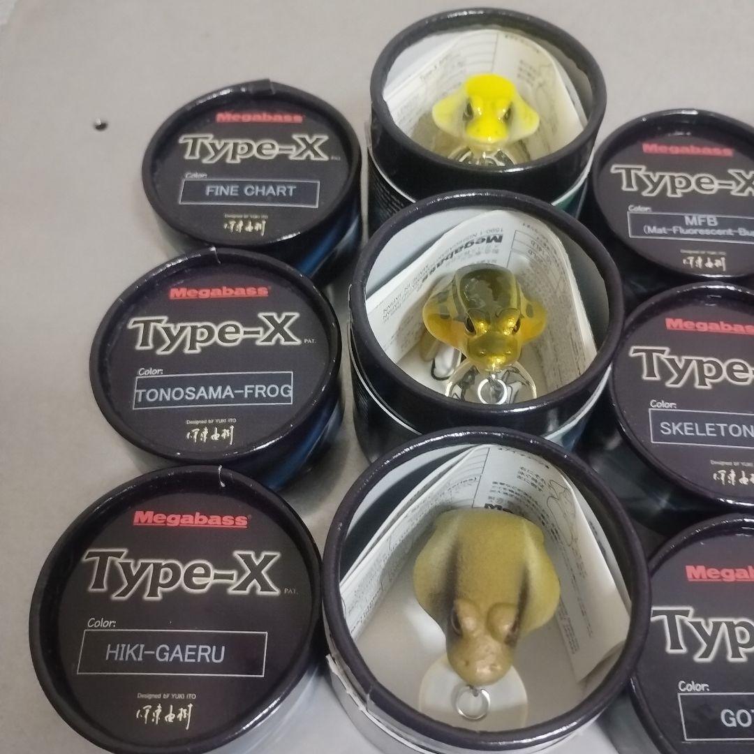ルアー・フライ Megabass Type-X