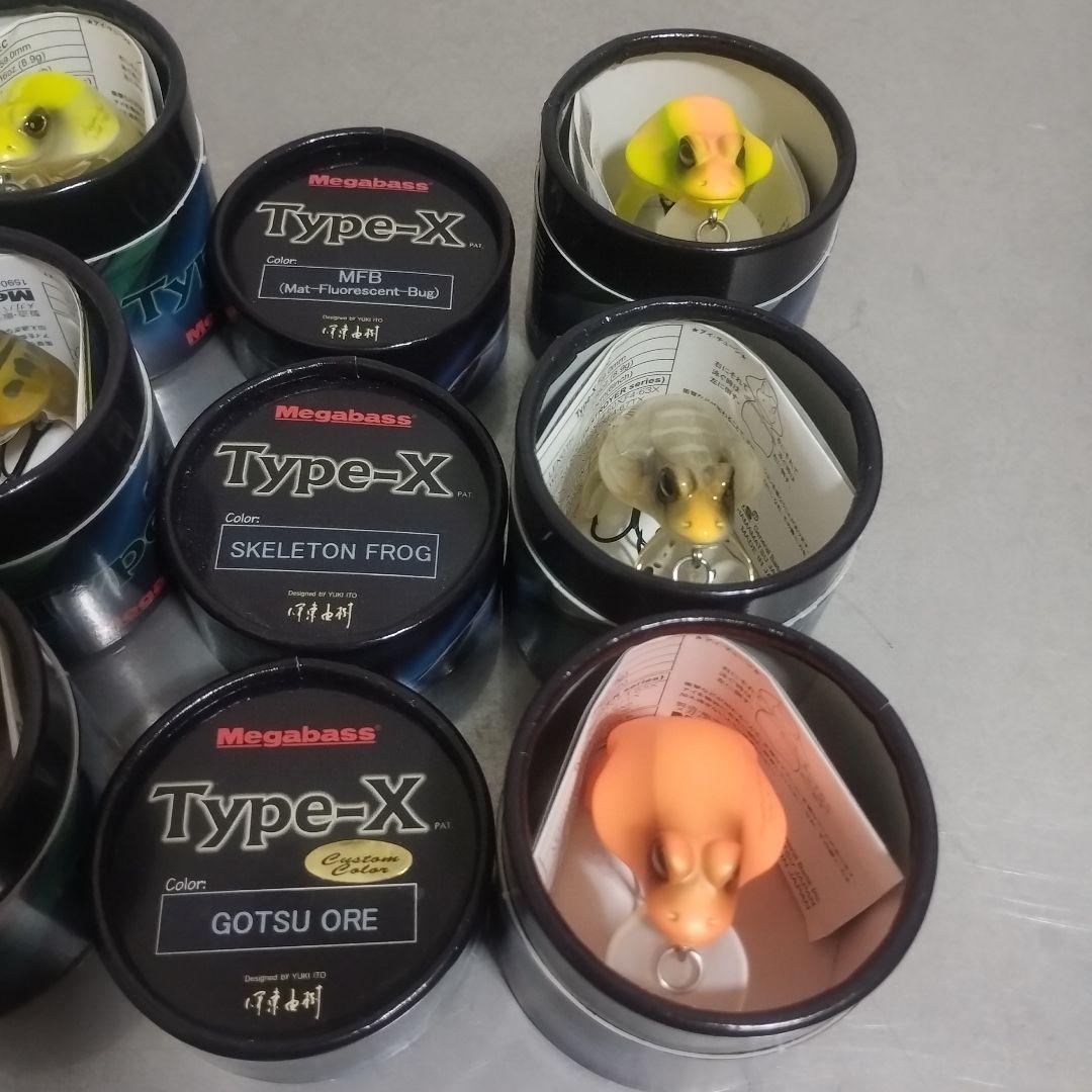 ルアー・フライ Megabass Type-X