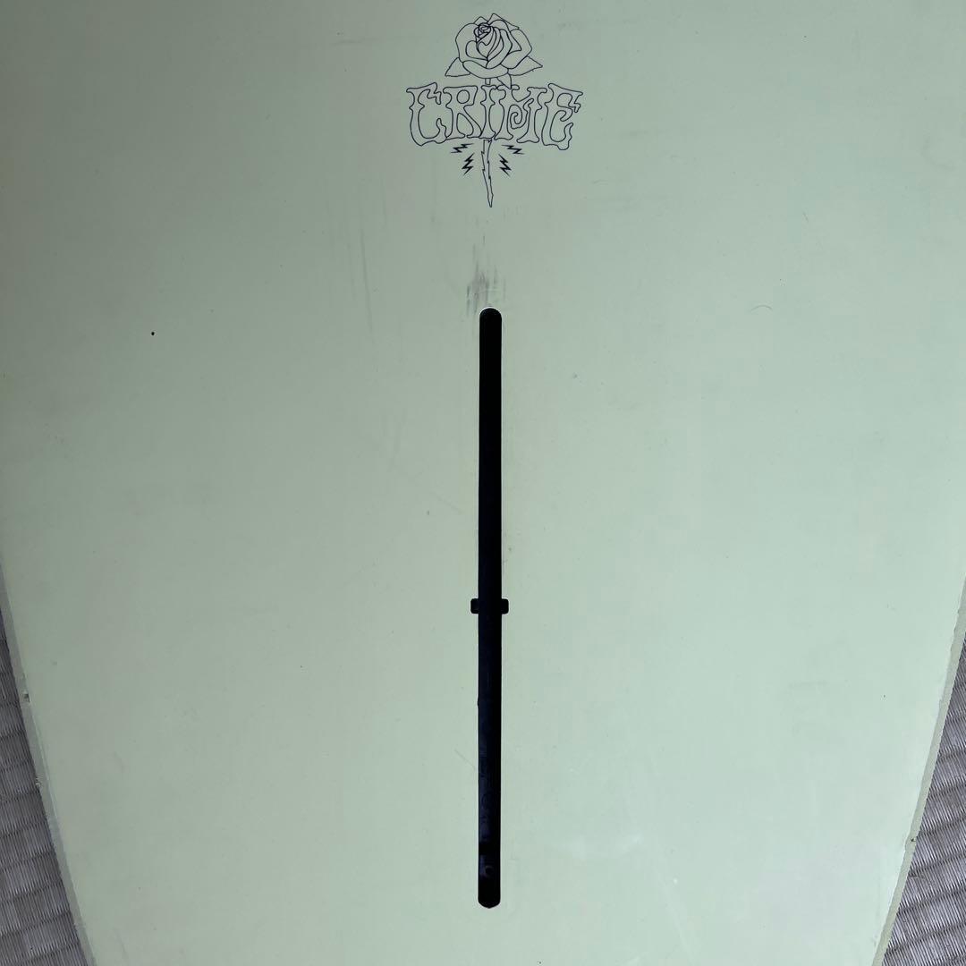 SURF CRIME ファンボード クリーム色