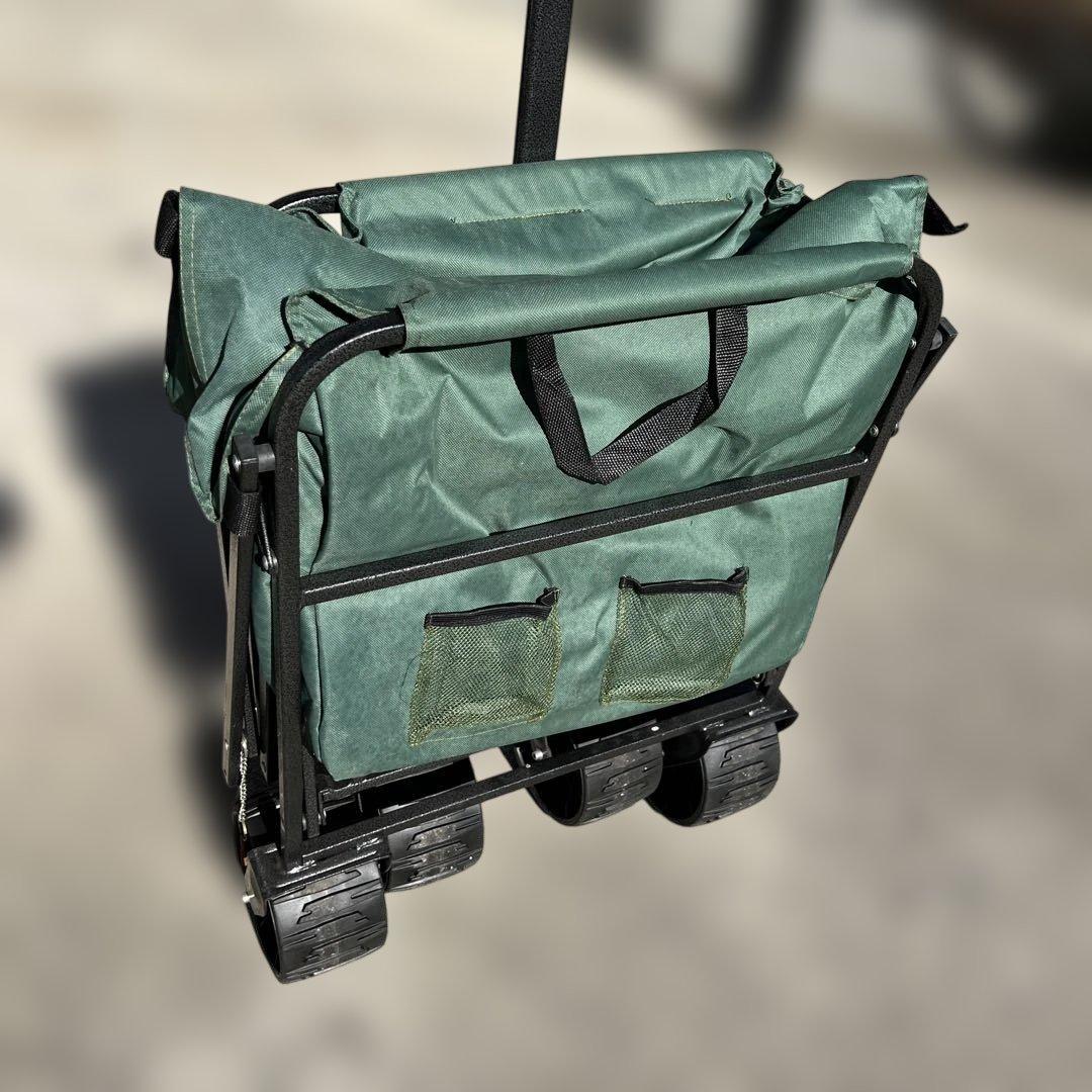 Pasinaz(パシナズ)キャリーカート 折り畳み ワイドタイヤ　キャンプ