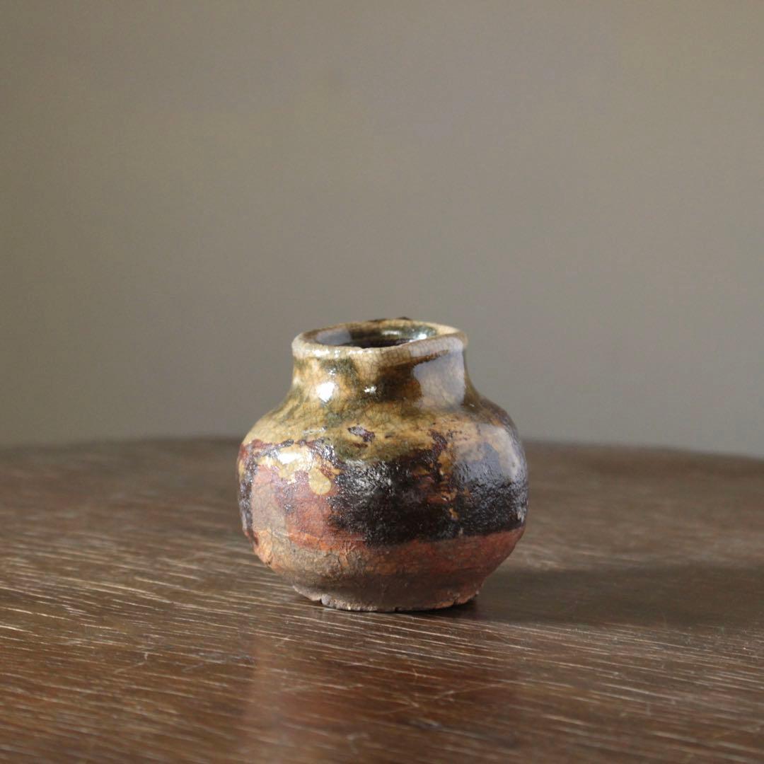 古瀬戸 鳶口 水注 酒次 小壺 徳利 古美術 古道具 アンティーク 酒器