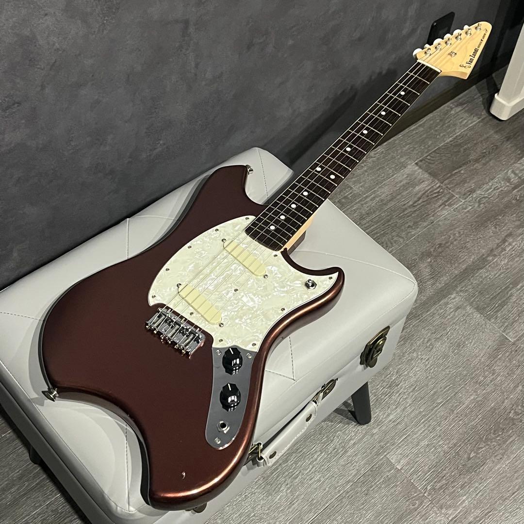 ギター Vanzandt Broken Arrow - Burgundy Mist