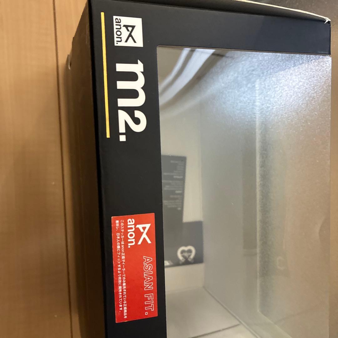 anon M2 ASIAN FITゴーグル ネイビー 迷彩柄