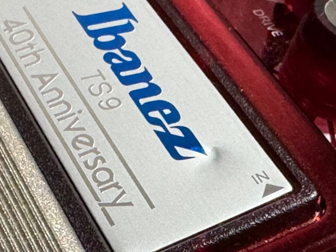 ギター Ibanez Tube Screamer 40th TS9