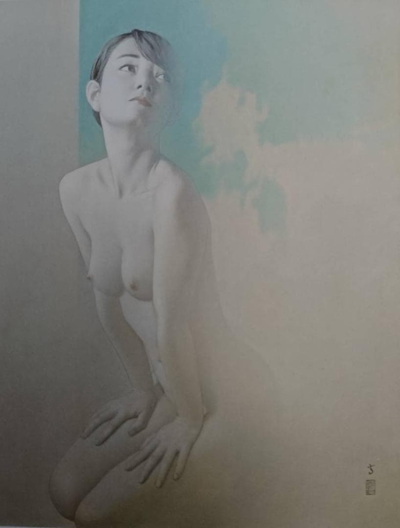 高塚省吾、残照、たかつか せいご、美人画、裸婦、入手困難・レアな年代物の画集より