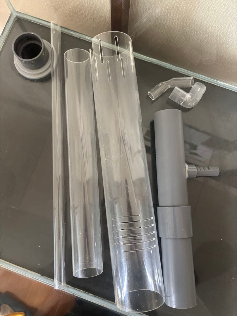 【引取り限定】オーバーフロー水槽　W60 D45 H45 サンプ含む