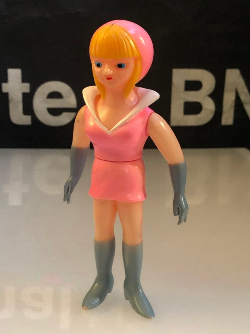 新造人間キャシャーン 上月ルナ ブルマァク製 ミニソフビ 当時物