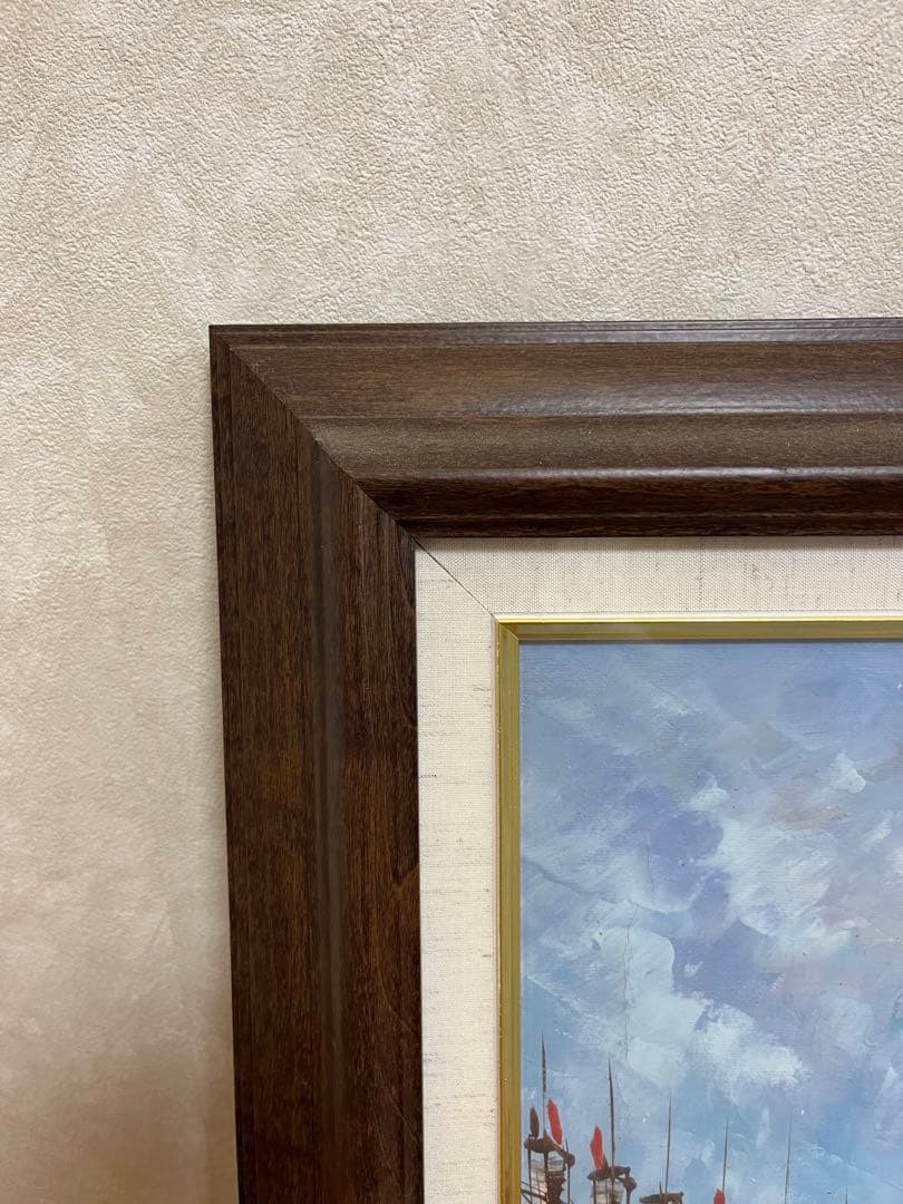 パリ　油絵　絵画　 Caroline Burnett キャロライン バーネット