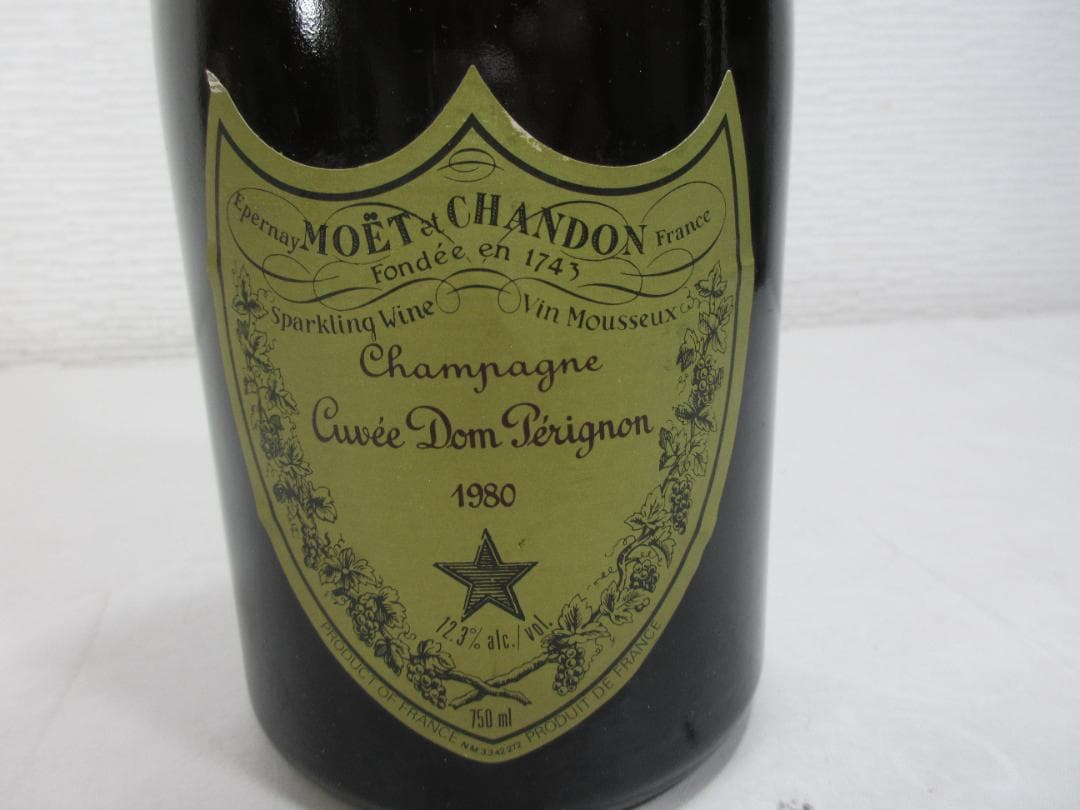 希少・モエ・エ・シャンドン シャンパーニュ・ドン・ペリニョン 1980