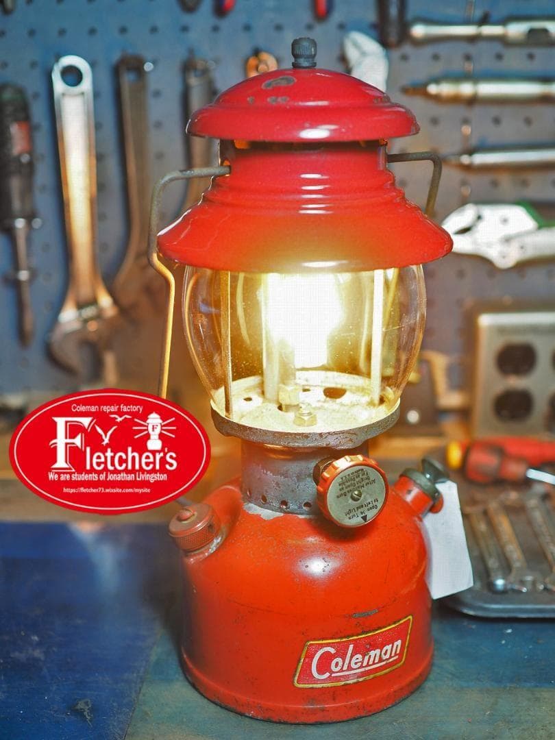 陶器バーナー仕様　1954年6月 コールマン 200A ランタン　t74