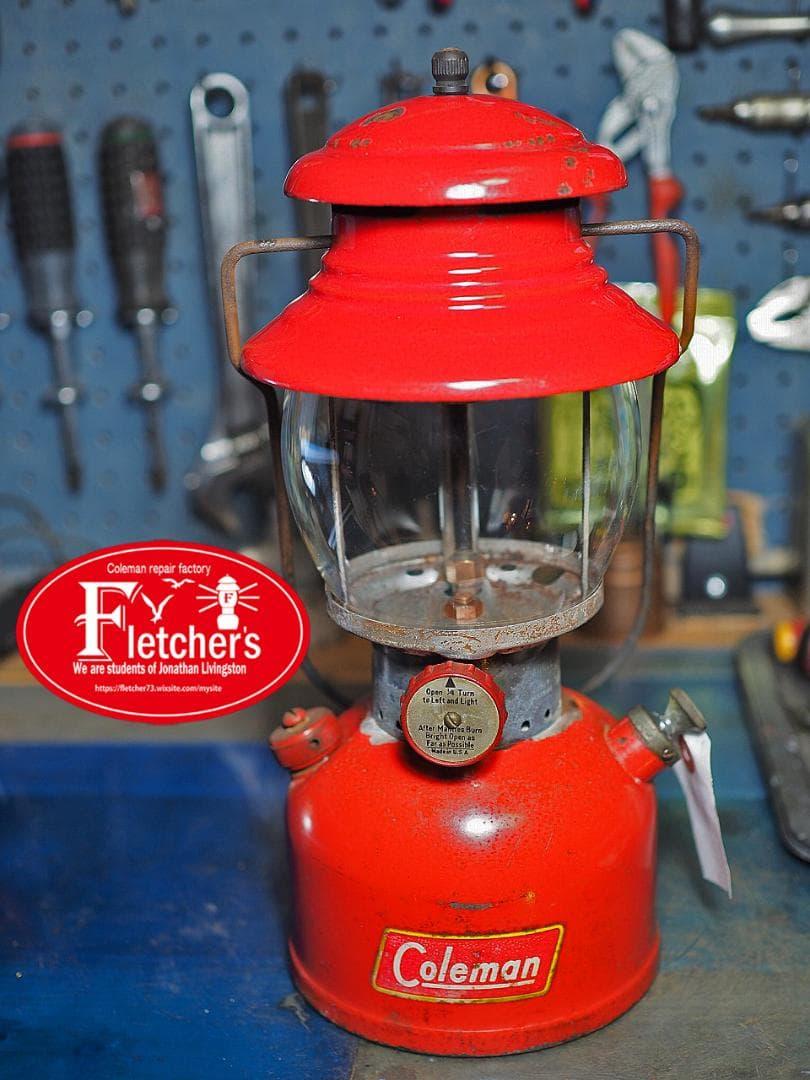 陶器バーナー仕様　1954年6月 コールマン 200A ランタン　t74