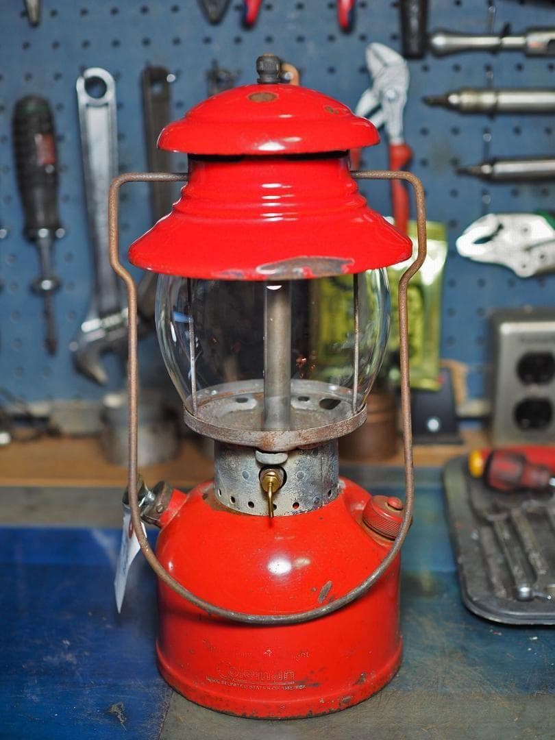陶器バーナー仕様　1954年6月 コールマン 200A ランタン　t74