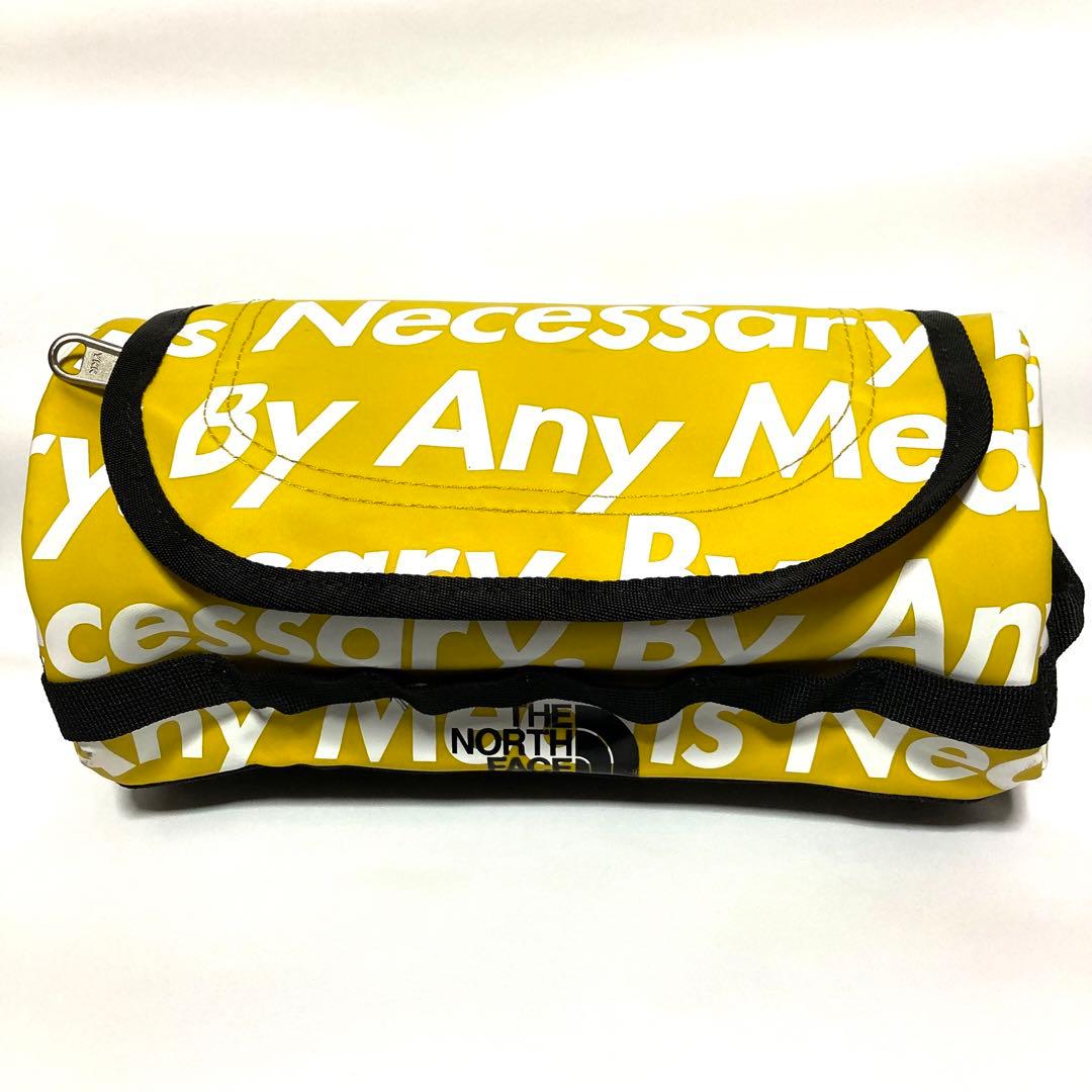 シュプリーム　ザノースフェイス　コラボポーチ　BCトラベルキャニスター