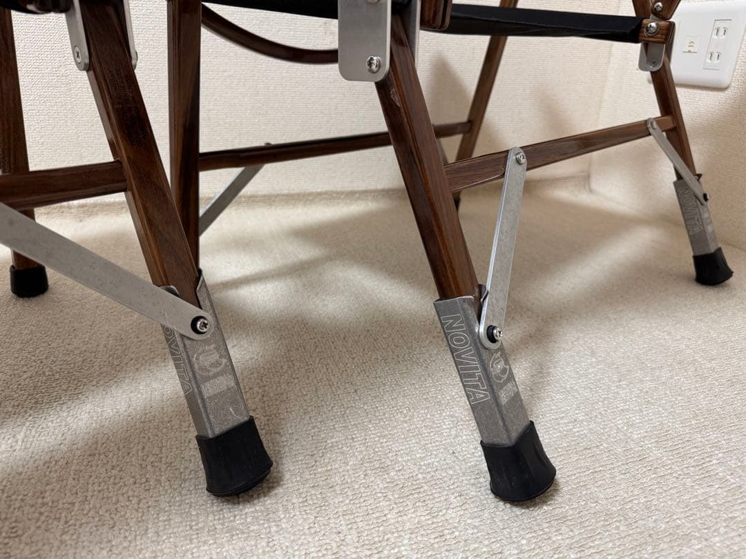 カーミットチェア　プラス　ウォールナット　2脚セット