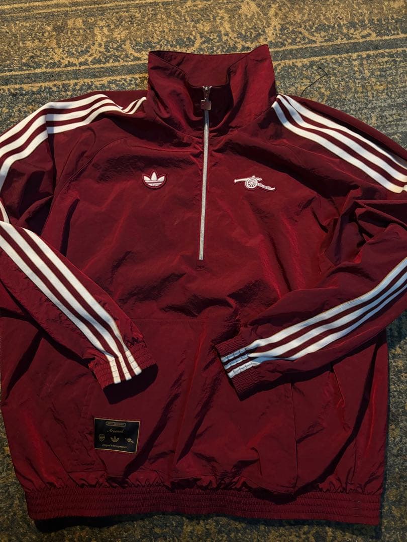 adidas original アーセナル ハーフジップ ジャケット