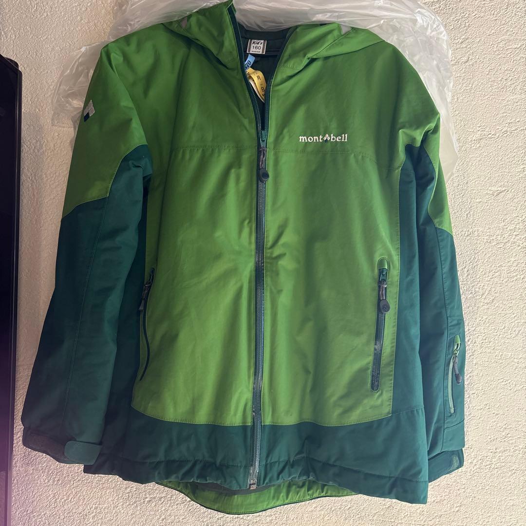 Woods✌︎様　【美品】モンベル　パウダーステップパーカー 160cm