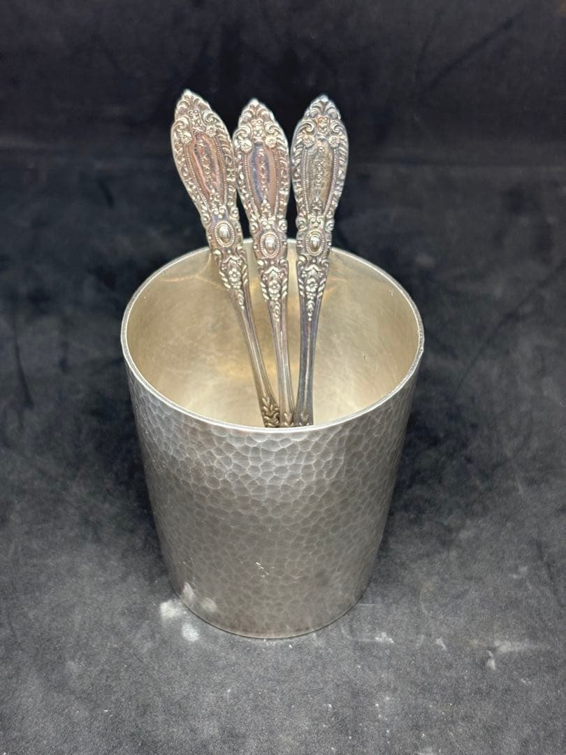 シルバー950 スプーン　シルバー表記コップ　SILVER 銀製