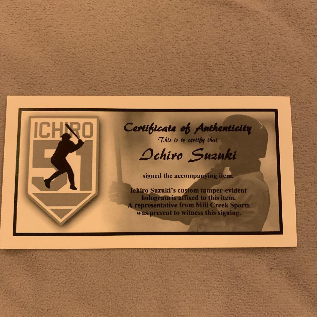 イチロー　サイン