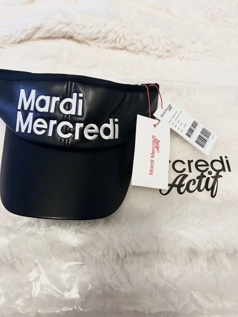 mardi mercredi ゴルフ ゴルフバッグ　サンバイザー　セット