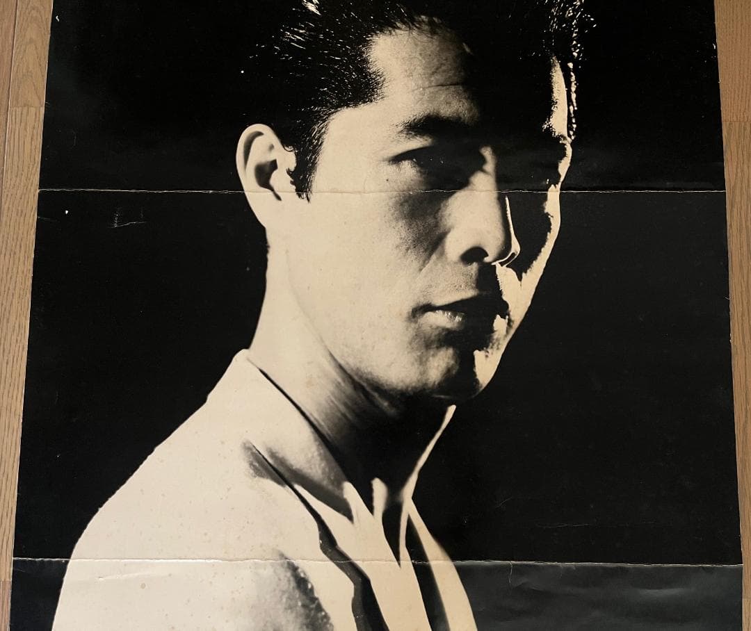 ★矢沢永吉 (正規品)1980年 KAVACH(アルバム特典) ポスター