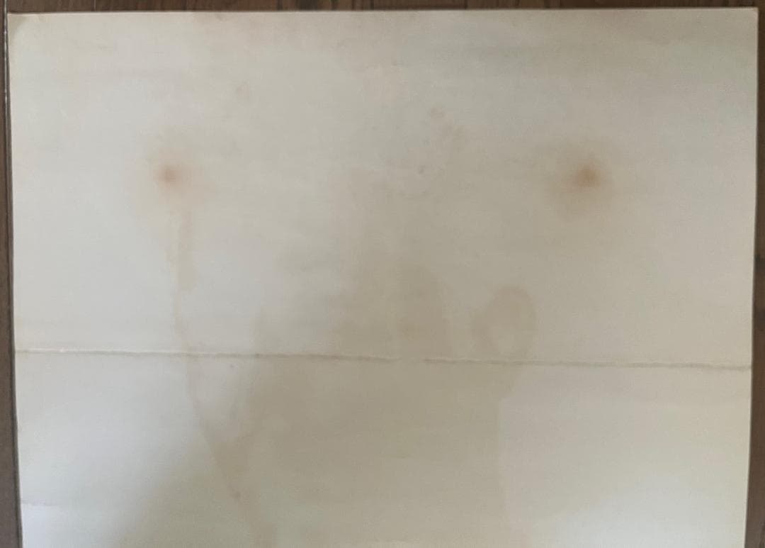 ★矢沢永吉 (正規品)1980年 KAVACH(アルバム特典) ポスター