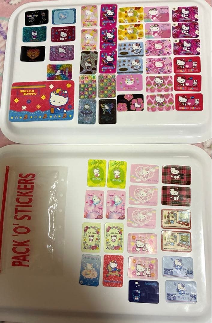 サンリオ　ハローキティ ステッカーセット 平成レトロ