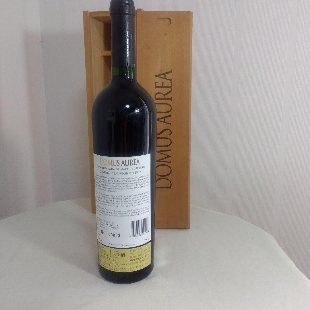古酒　未開封品　ドムス アウレア　１９９７年　赤ワイン　チリ マイポ ヴァレー