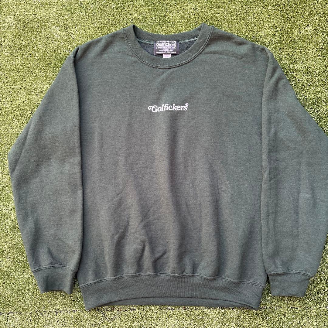 Golfickers ダークグリーン トレーナー　スウェット S USサイズ