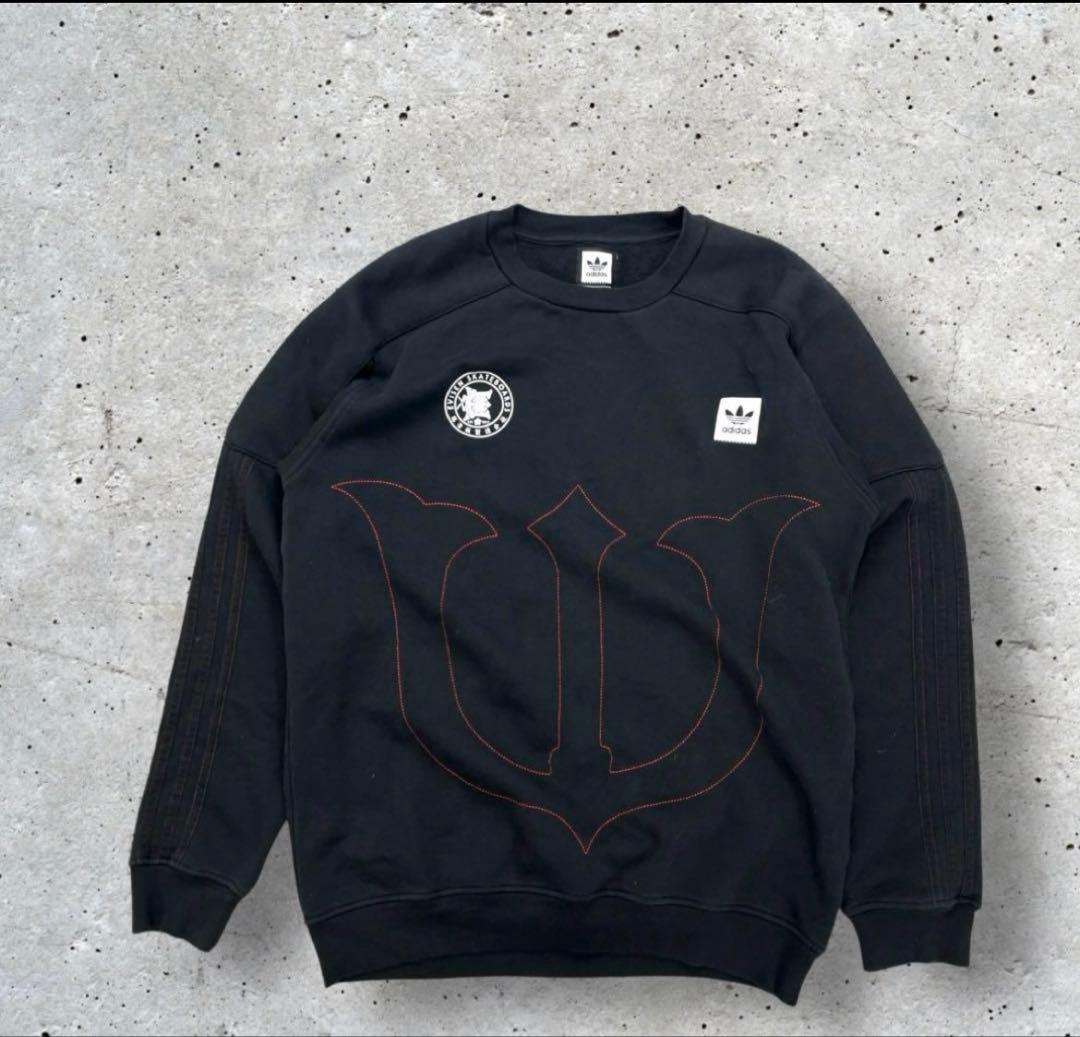 adidas EVISEN SKATEBOARDS スウェットシャツ　m
