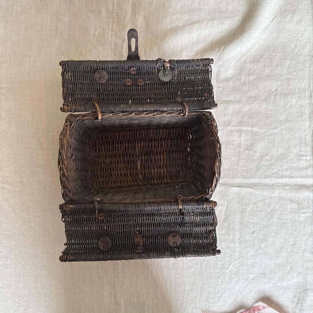 最終価格☆【希少】フランスアンティーク　バスケット