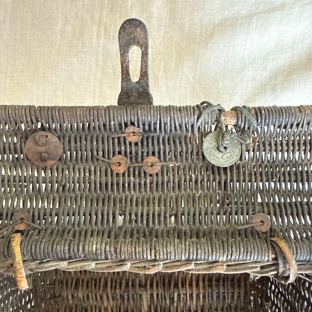 最終価格☆【希少】フランスアンティーク　バスケット