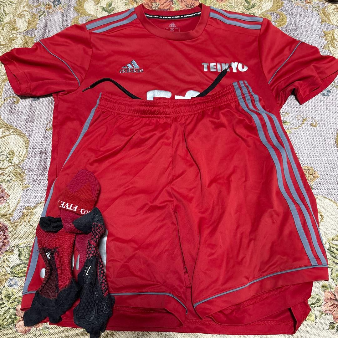 アディダス 帝京第三サッカーウェア一式