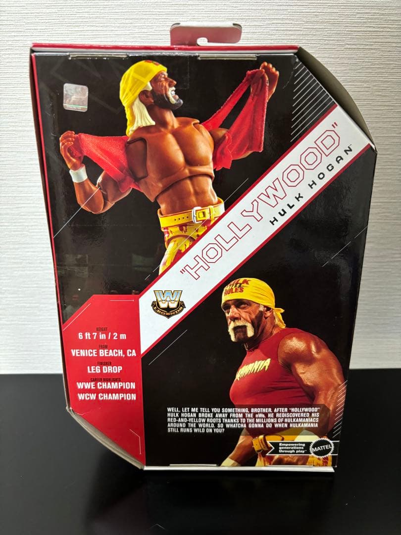 [せん様] WWE Elite Ultimate Hulk Hoganホーガン