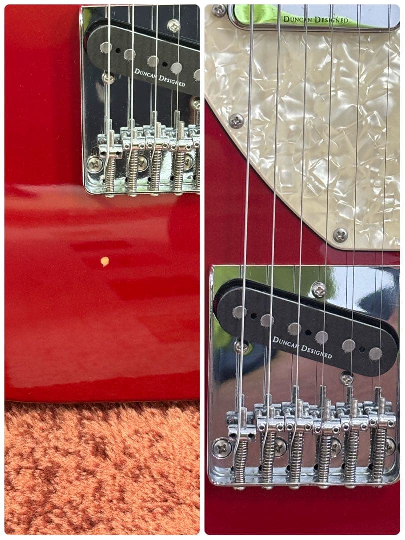 Squier by Fender テレキャスター シンライン レッド