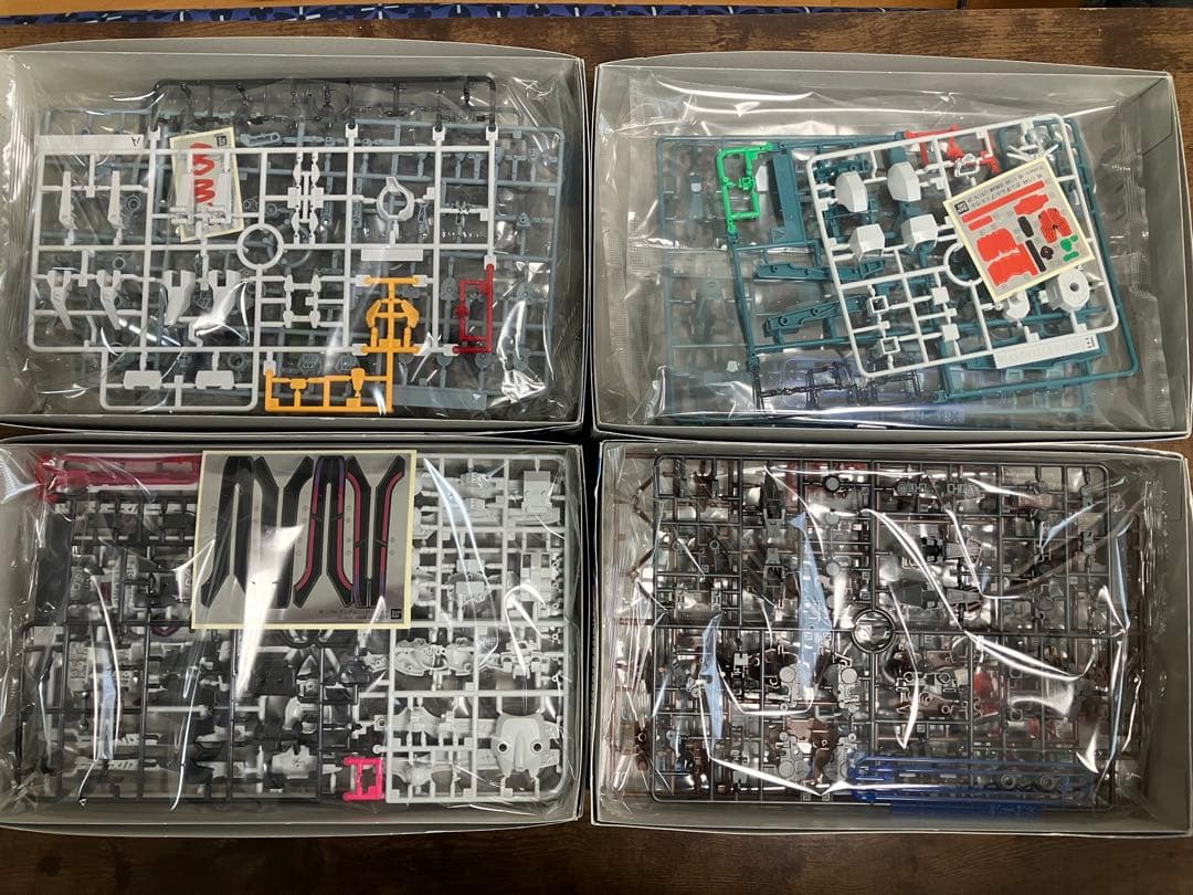 HG 1/144水星の魔女 未組立４種類セット