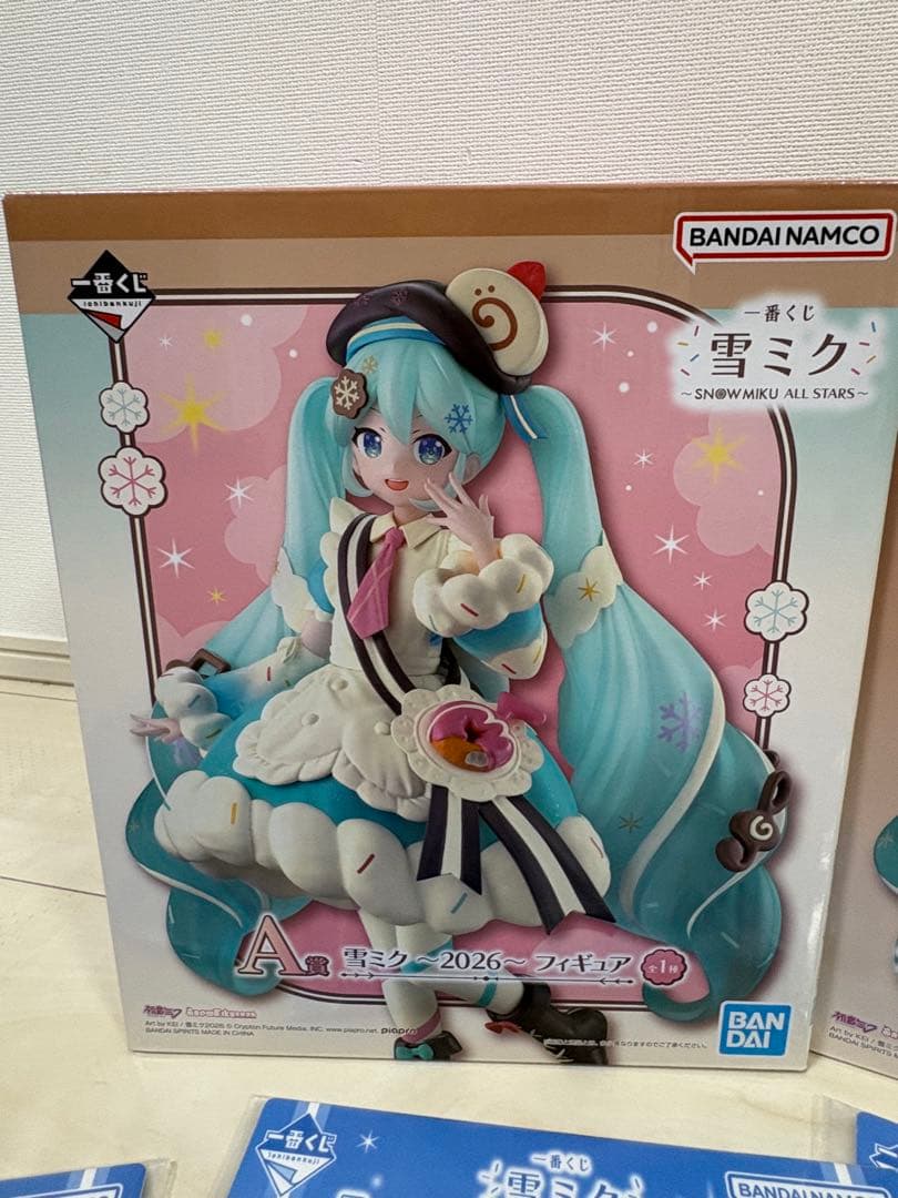 雪ミク 一番くじ ラストワン賞 A賞B,F,L,O賞+R賞5個