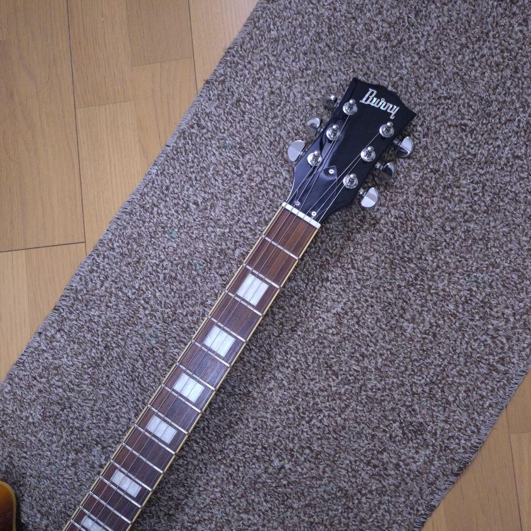 Burny セミアコギター SRSA-65 ES-335タイプ
