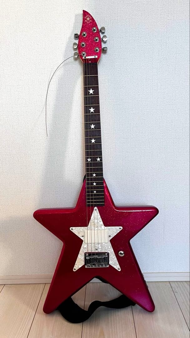 ✴︎超レア✴︎デイジーロック Daisy Rock 星型ピンクエレキギター