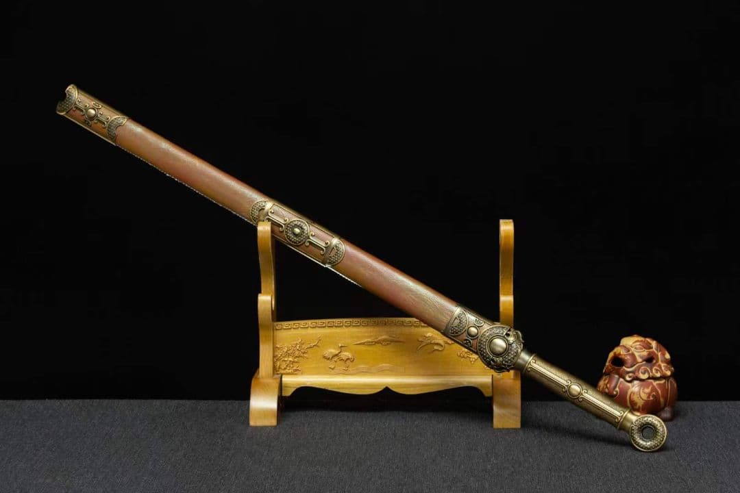 暗域漢剣-高性能マンガン鋼 古兵器 武具　刀装具　日本刀　模造刀 居合刀