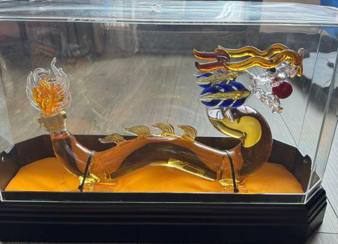 ((入手困難))ブランデー龍ボトル(ドラゴン)干支ボトル７５０ml