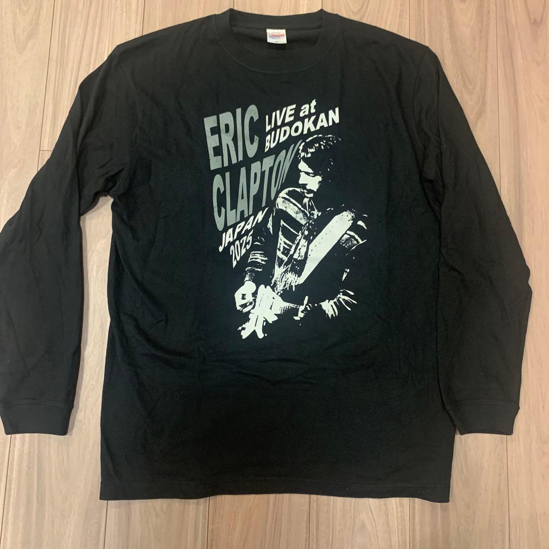 エリッククラプトン　2025年日本武道館ライブ　ロンT