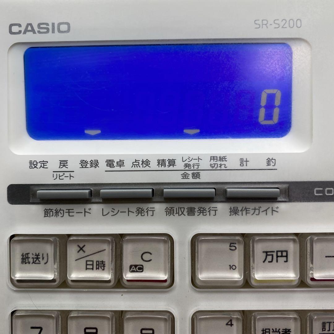 CASIO SR-S200 新品レジロール18巻付き