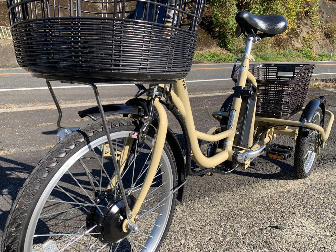 【動作確認済】送料無料ACTIVEPLUS電動アシスト三輪自転車20-16インチ