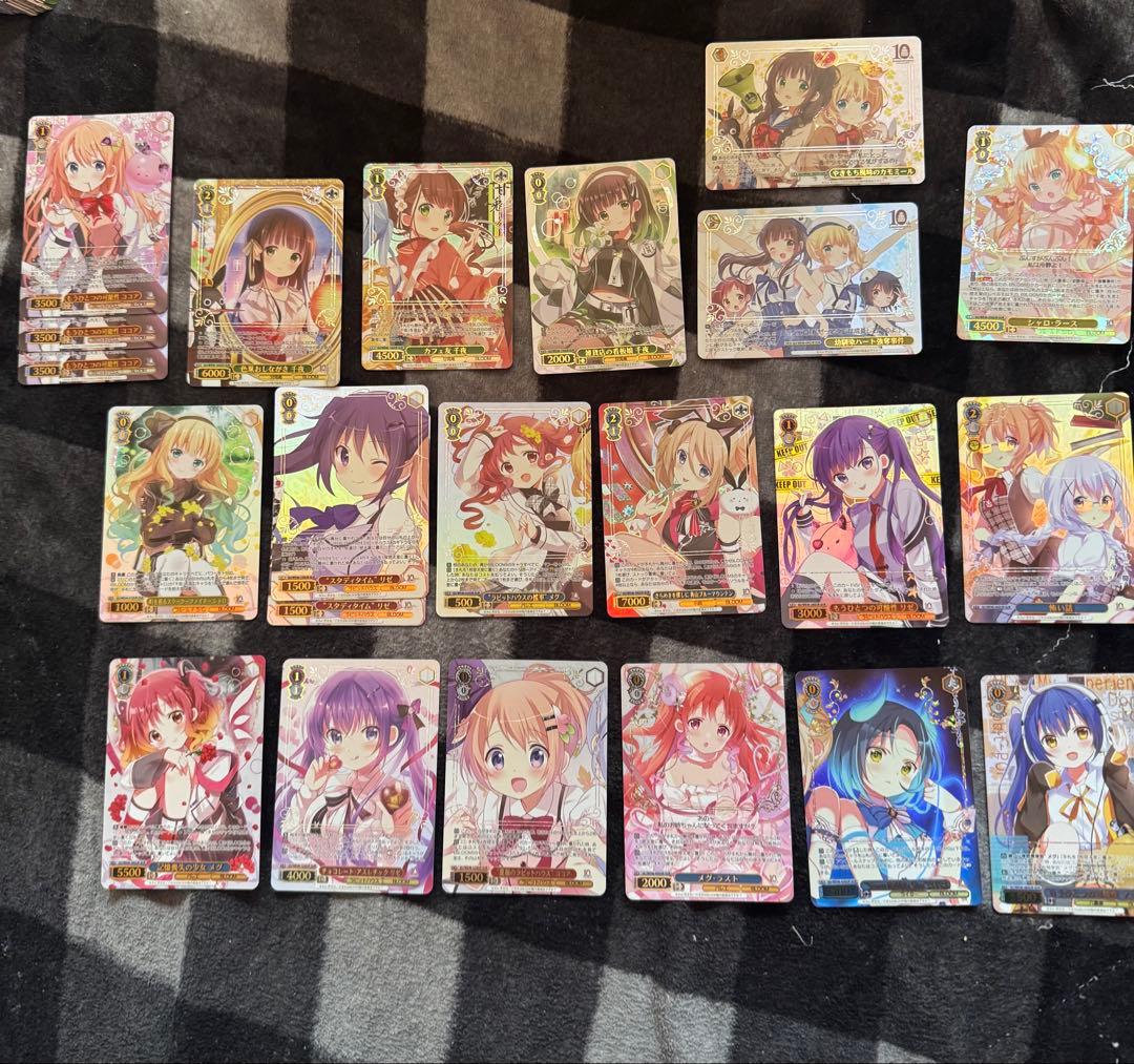 ヴァイスシュヴァルツ　ごちうさ10th　引退まとめ売り