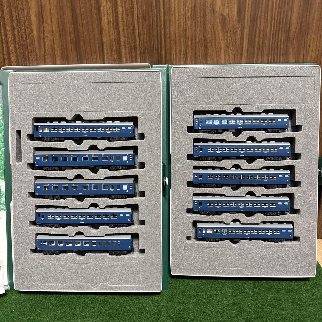 KATO 10-1301 10系寝台急行「安芸」10両セット A/B